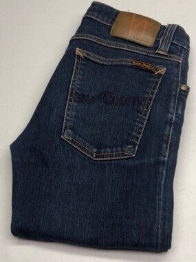 NUDIE TUBE KELLY SKINNY JEANS 26x34 MADE IN ITALY 🇮🇹